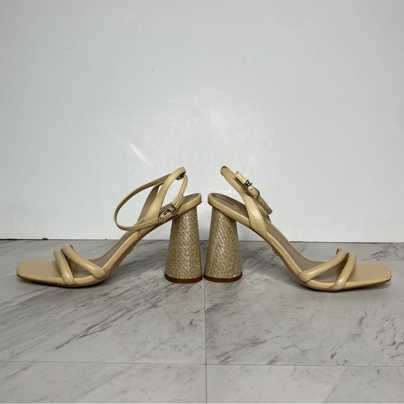 Sam Edelman Kia Yellow Block Heel Sandal 9M - Picture 7 of 15